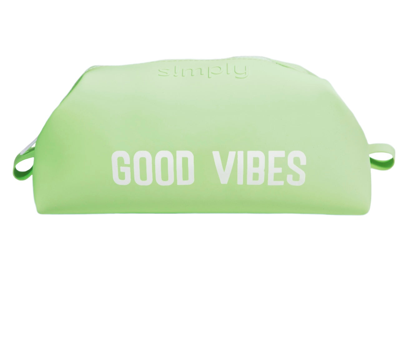 SS Green Silicone Zippered Cases