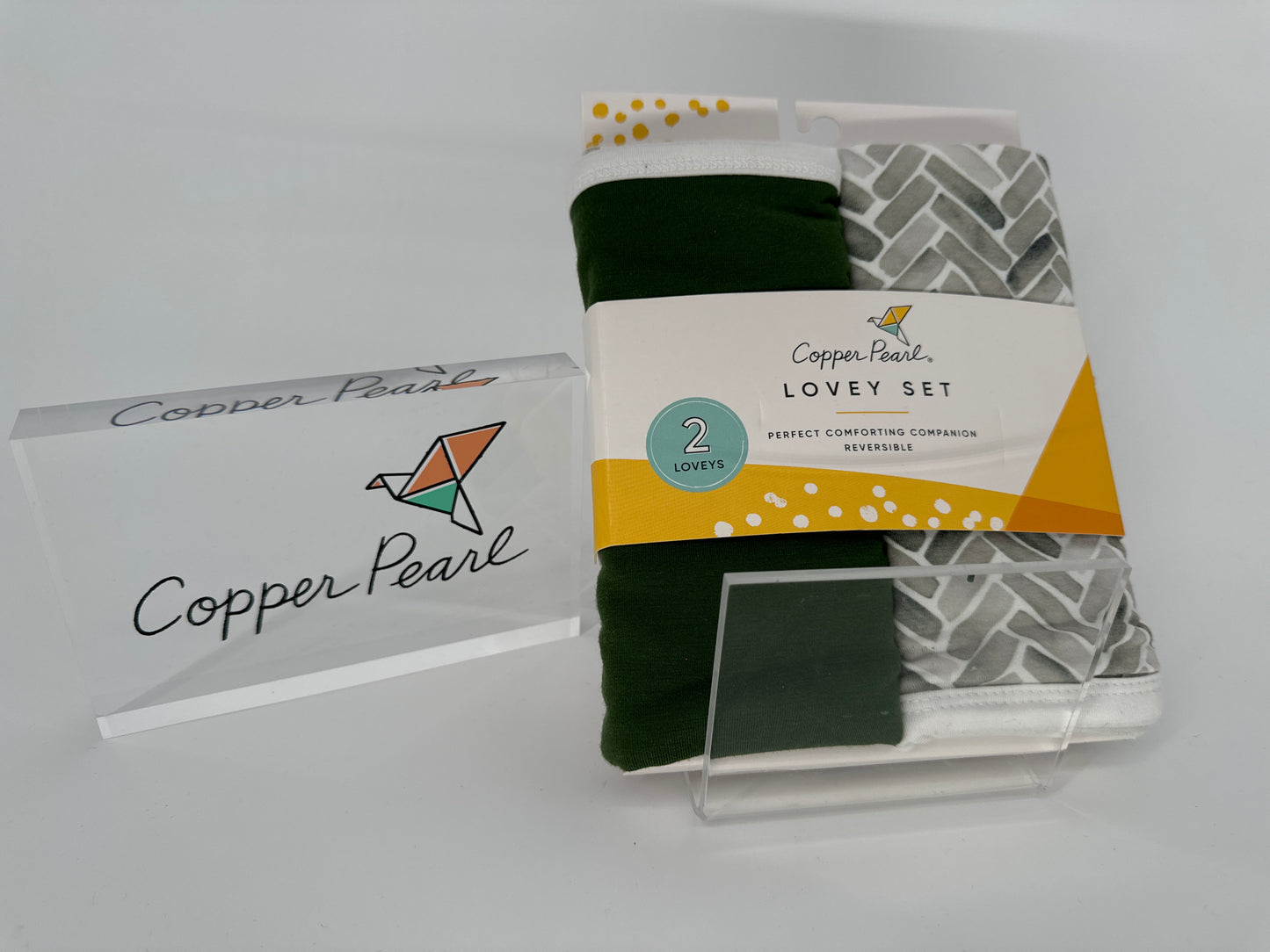 Lovey Set | Copper Pearl