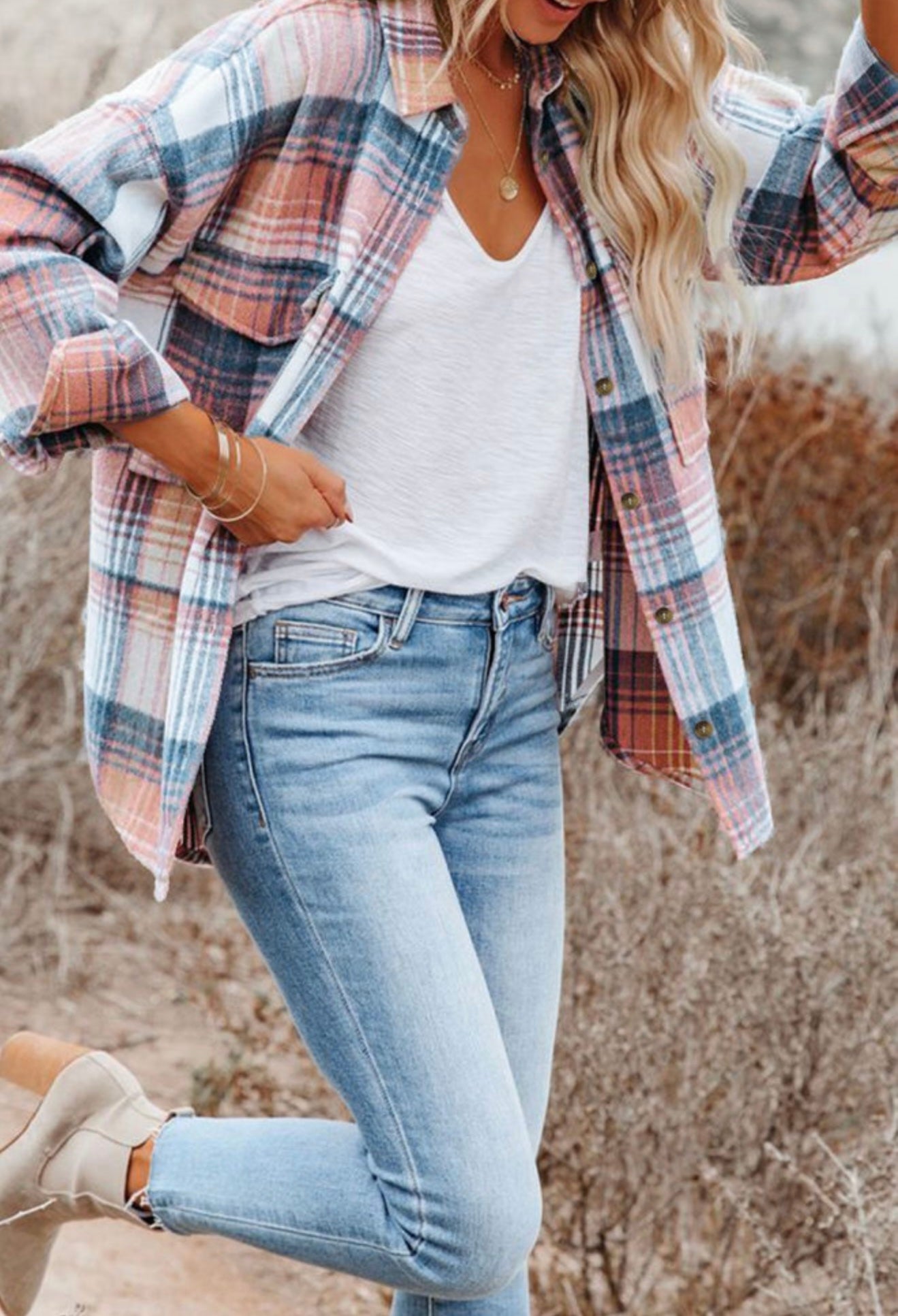 Pink flannel