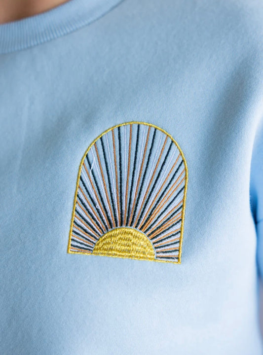 SS Simply Southern Be The Light Sweatshirt