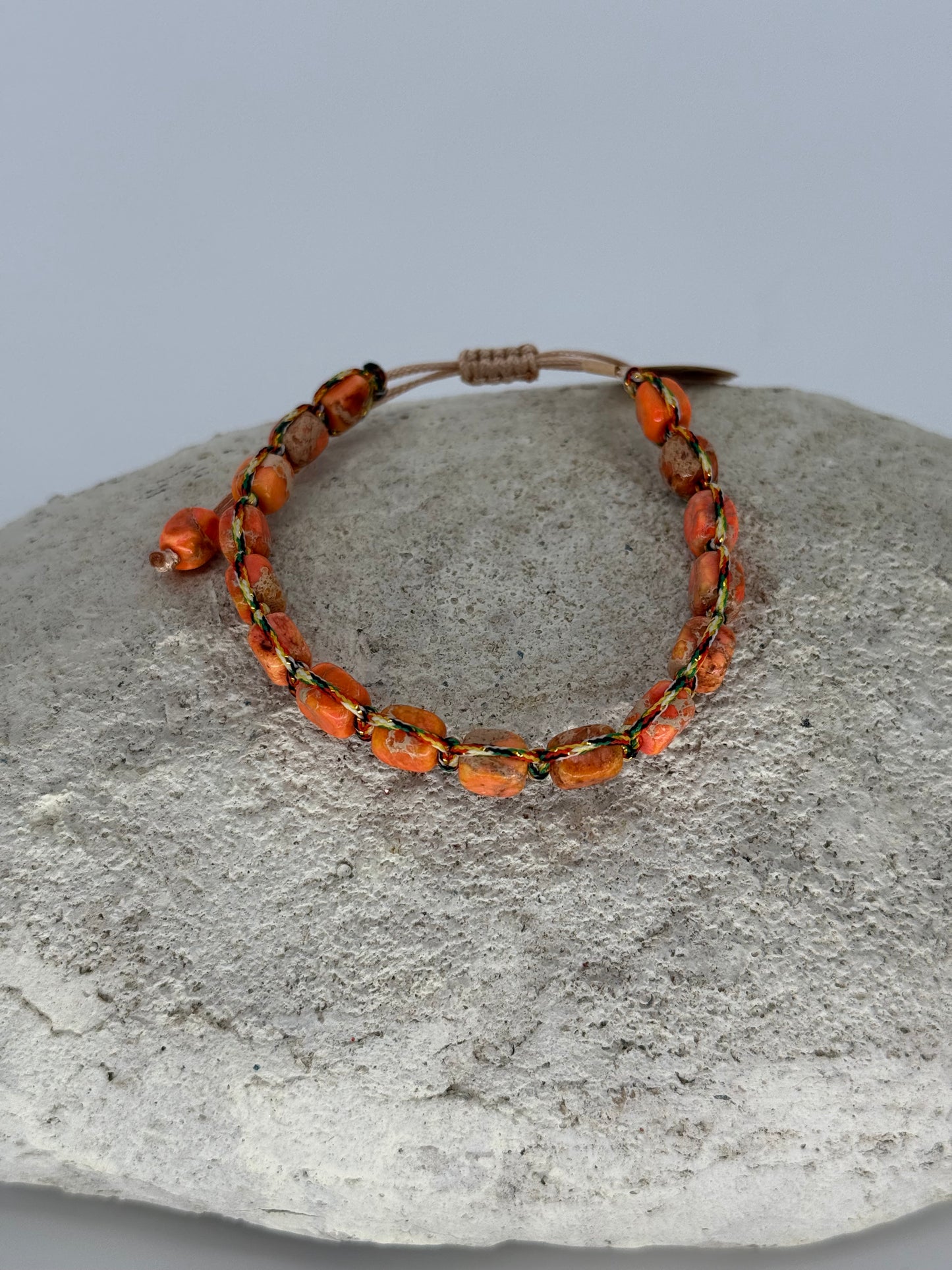 Natural Stone Adjustable Bracelet