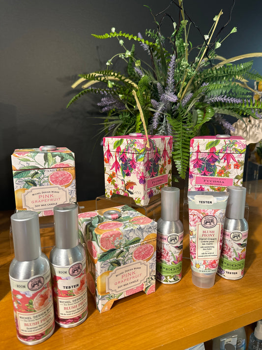 Soy Wax Candle - Scented Room Spray | MICHEL DESIGN WORKS