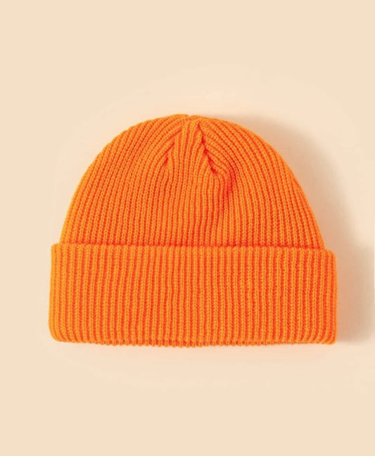 Orange Beanie Cap