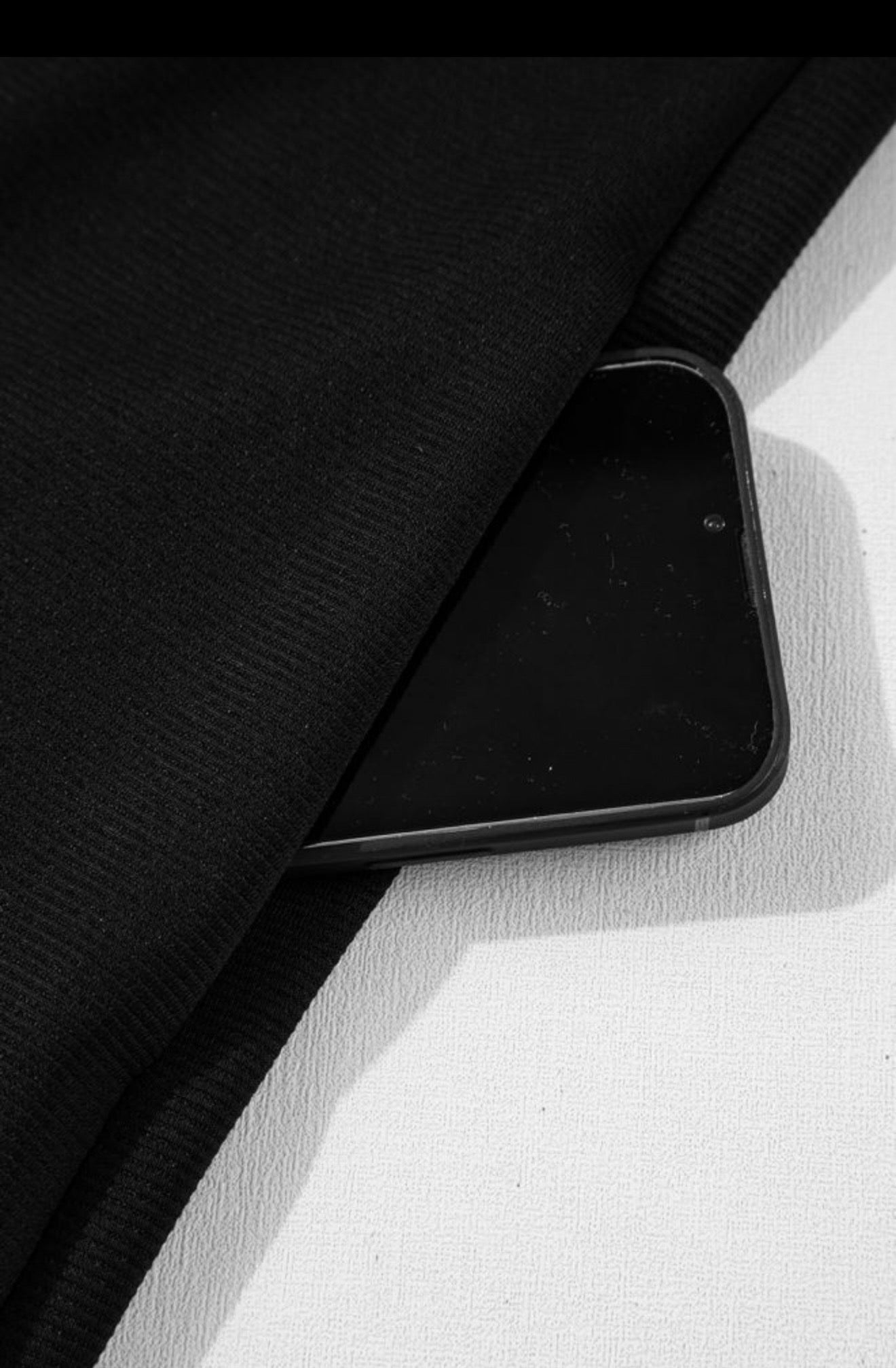 Black Sporty Style Dress with Pockets