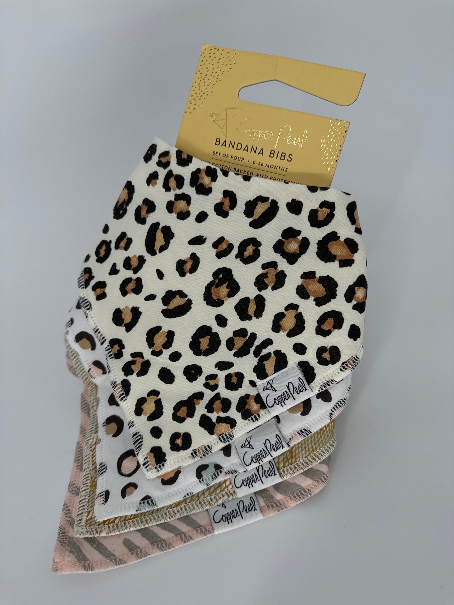 Bandana Bibs | Copper Pearl