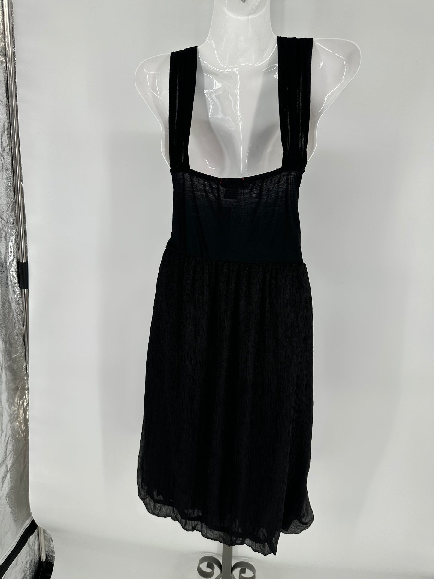 Black Dress with Sparkly Accent Piece