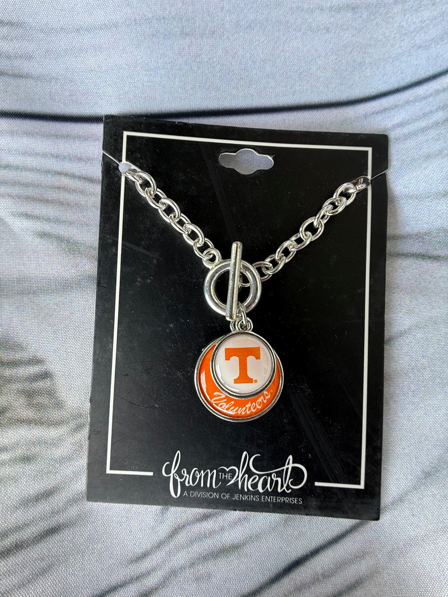 Tennessee Toggle Closure Double Charm Bracelet