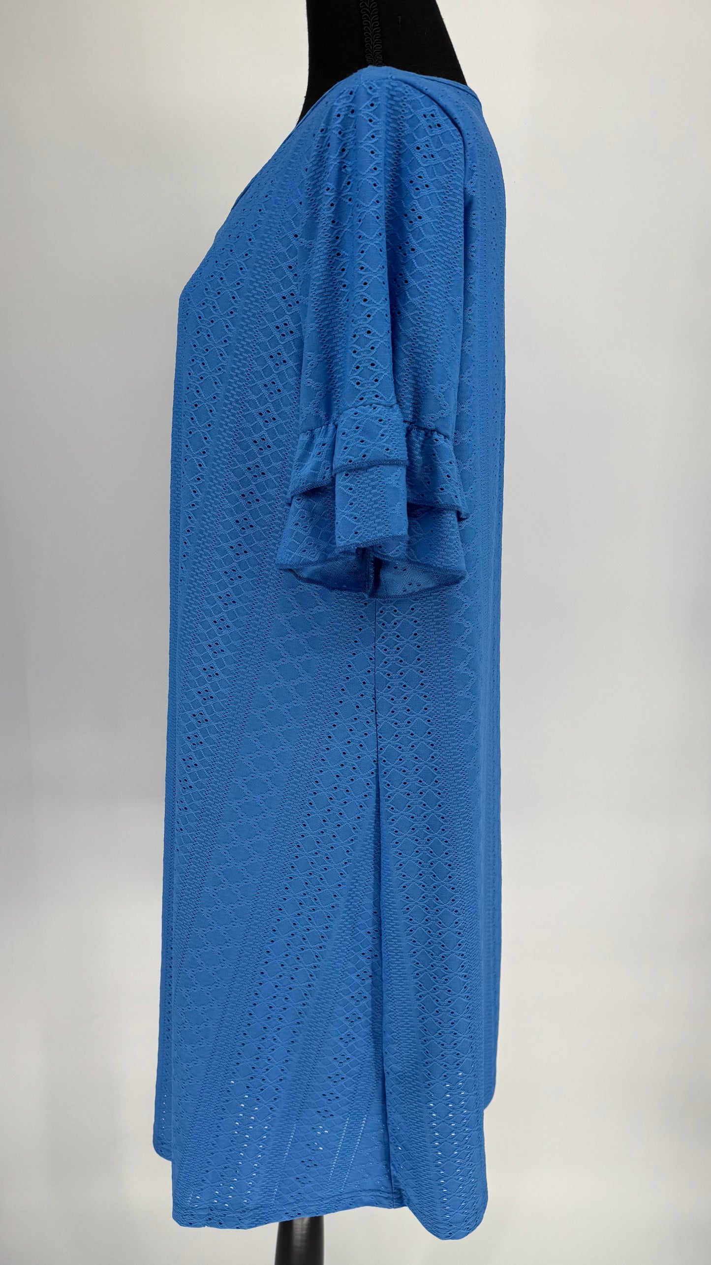 Royal Blue Fully Lined Loose Fit Dress