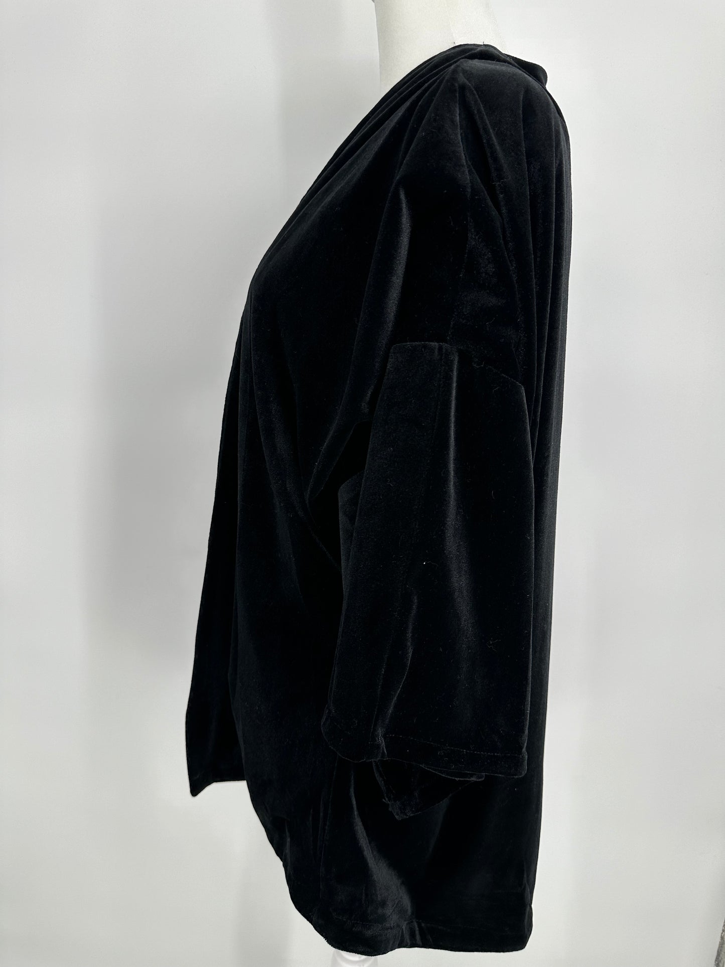 Umgee Black Velvet Jacket