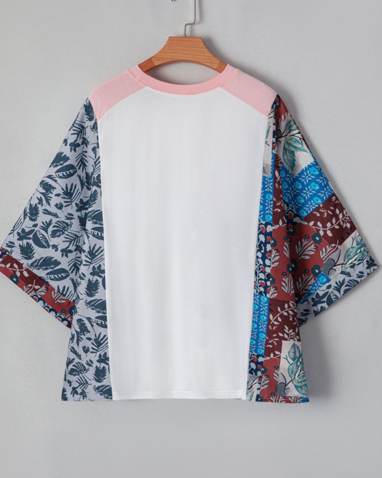 PEACE Western Style Top with Dolman Style Sleeves