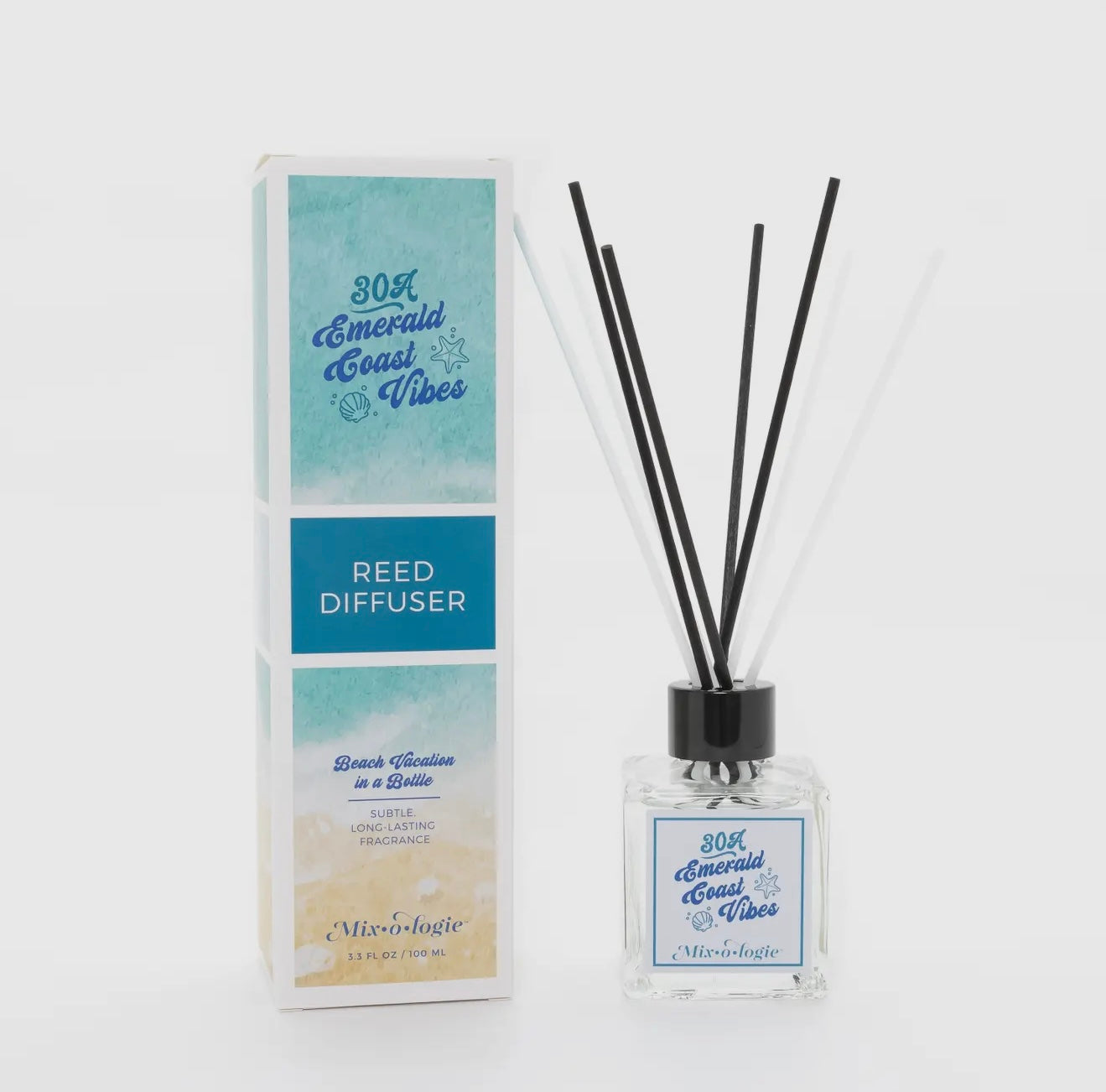 Mixologie 30A Emerald Coast Vibes Reed Diffuser
