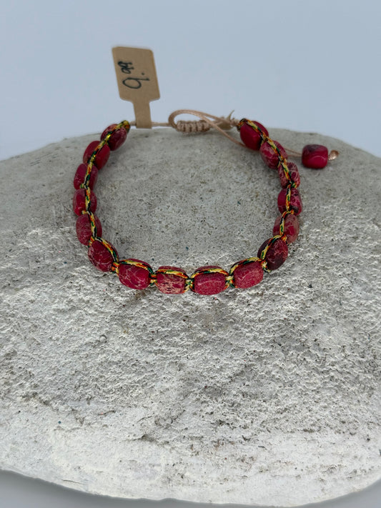 Natural Stone Adjustable Bracelet