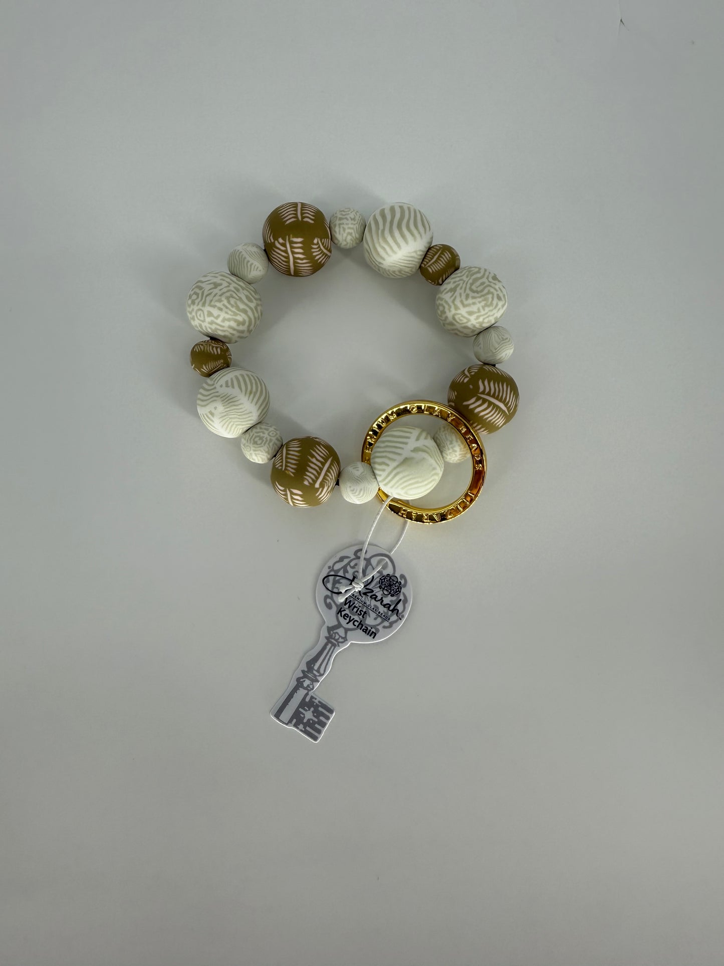 Jilzarah Handmade Clay Bead Wrist Key Ring