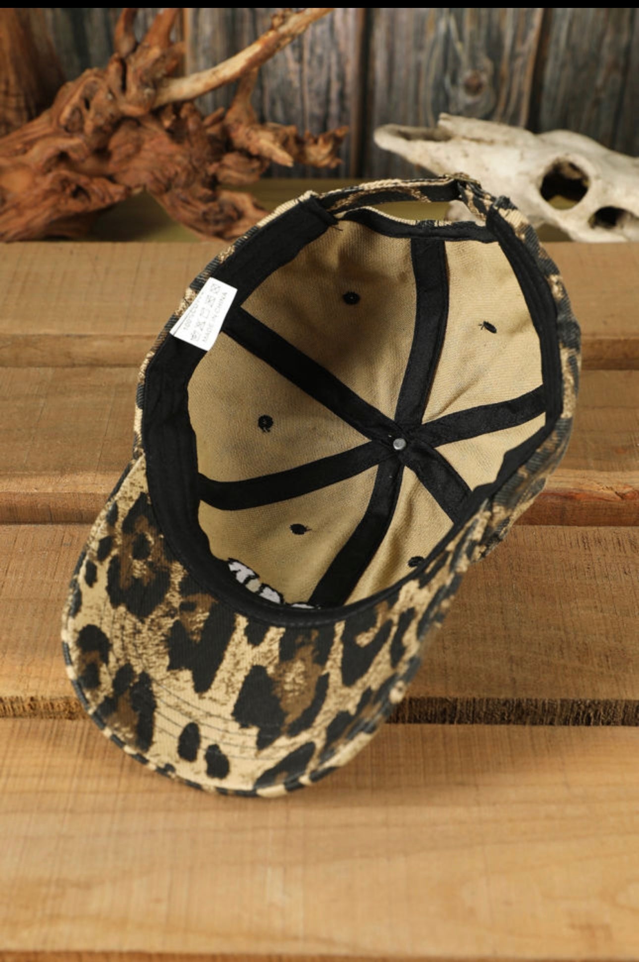 MAMA Animal Print Cap