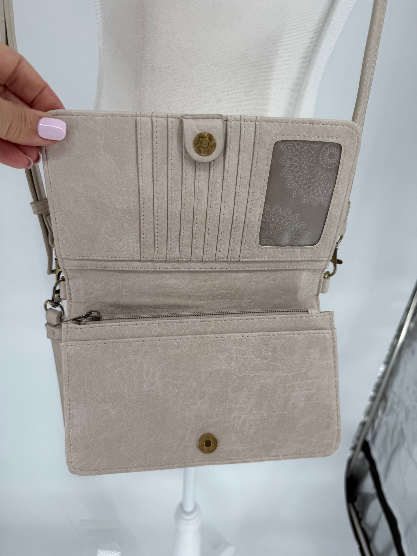 Joy Susan Purse with Outer Cell Phone Compartment