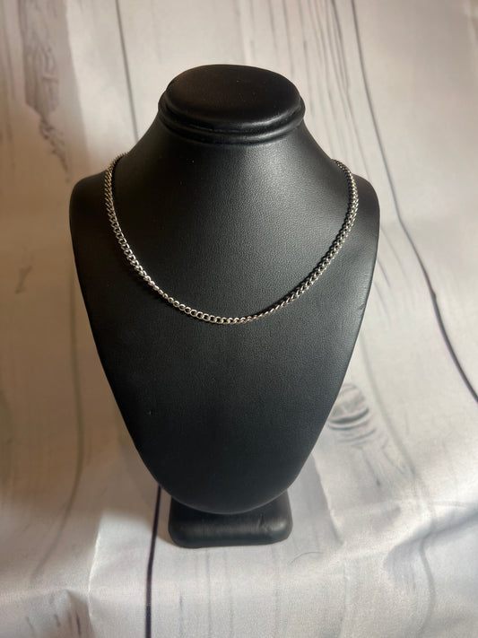 Simple silver chain
