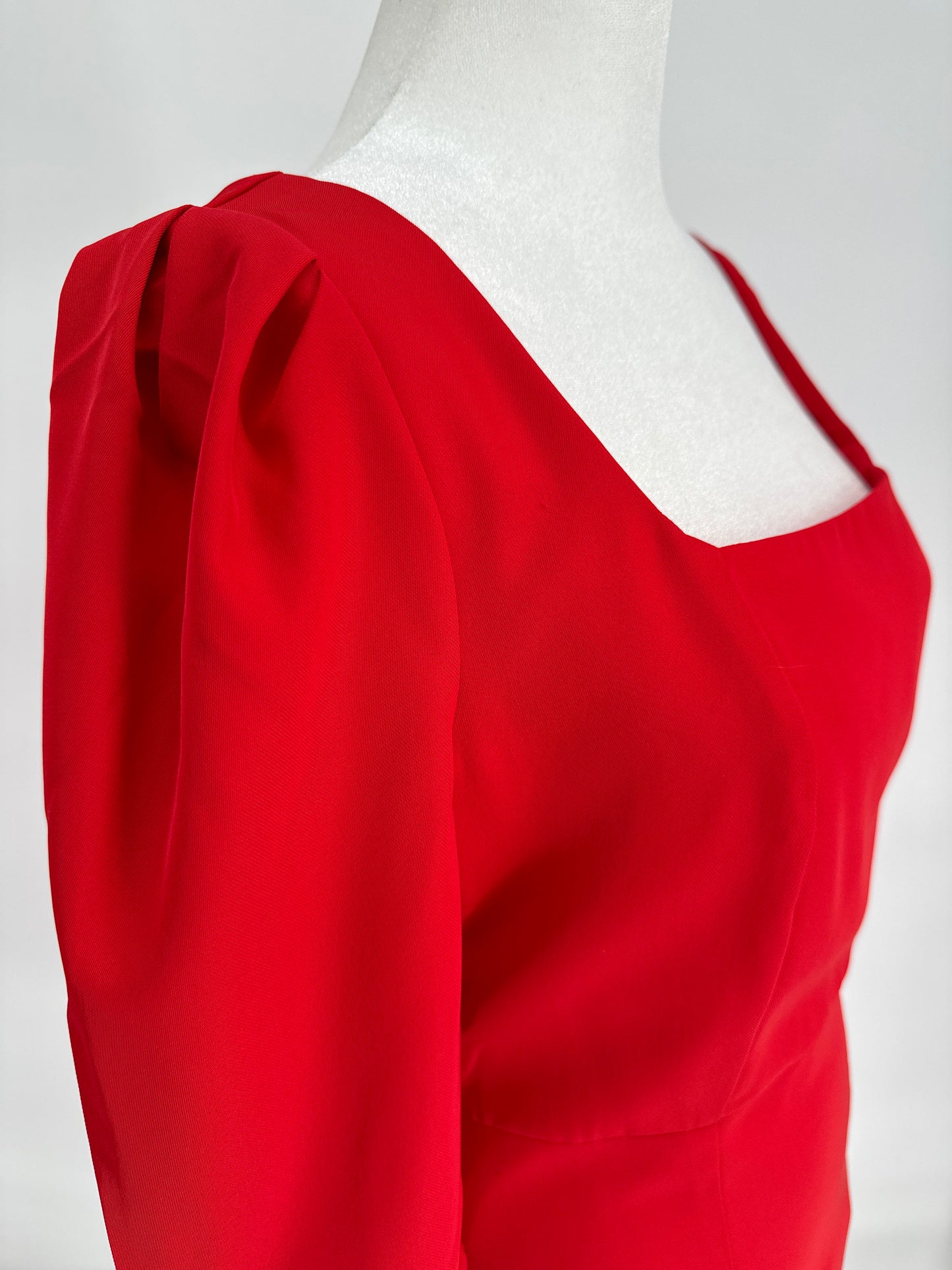 Stunning Open Back Red Dress