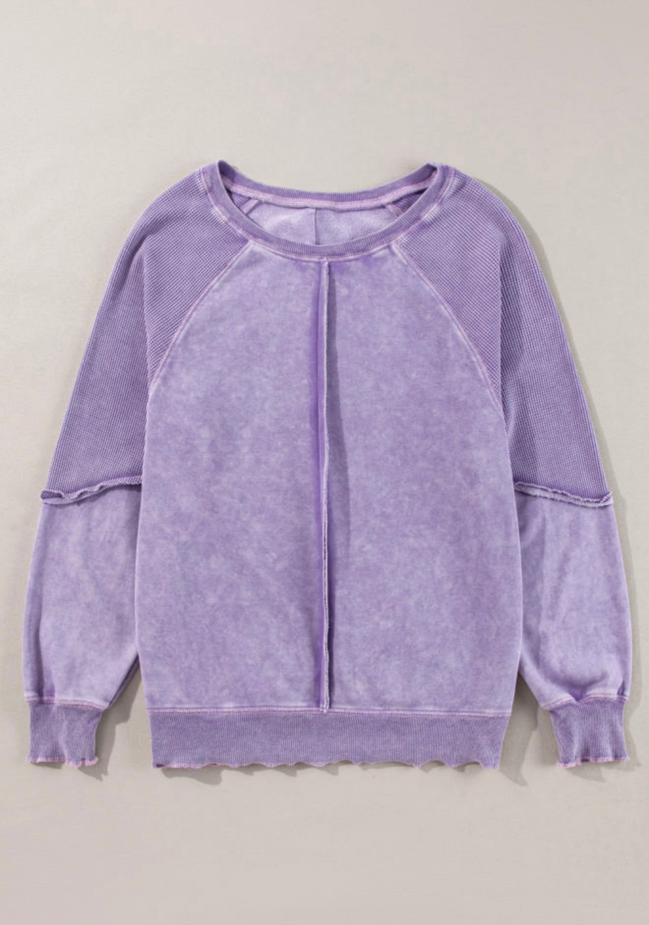 Acid Wash Purple Top