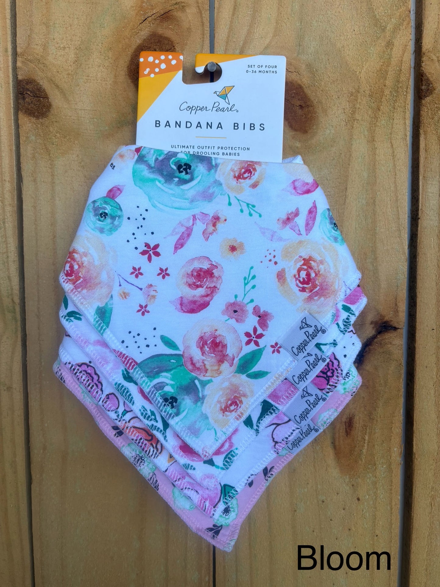 Bandana Bibs | Copper Pearl