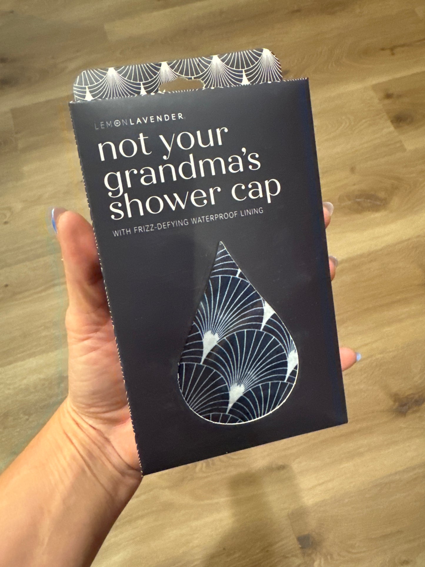 Not Your Grandma's Shower Cap | With Frizz-defying Waterproof Lining