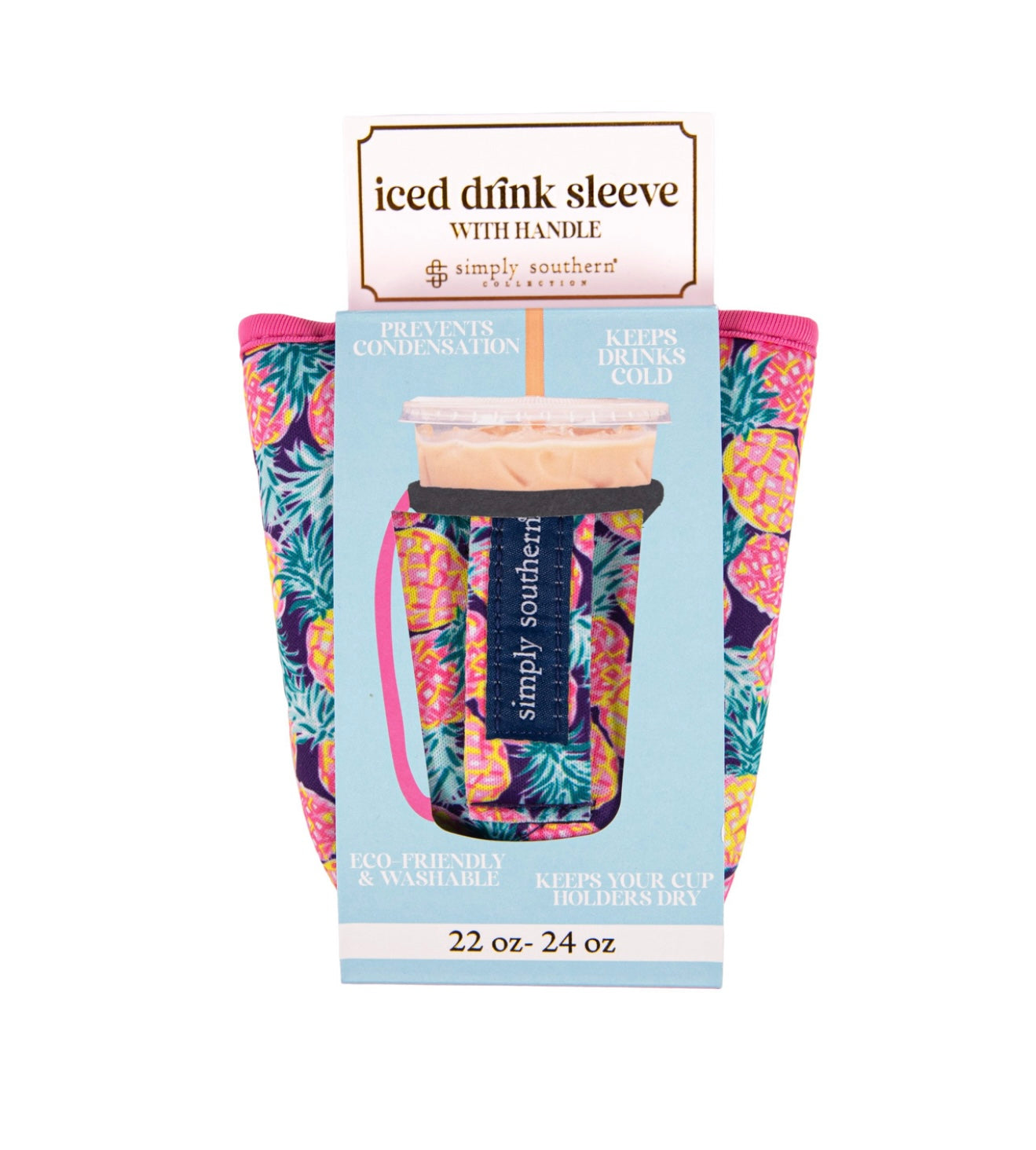 SS Cold Drink Sleeve with Handle