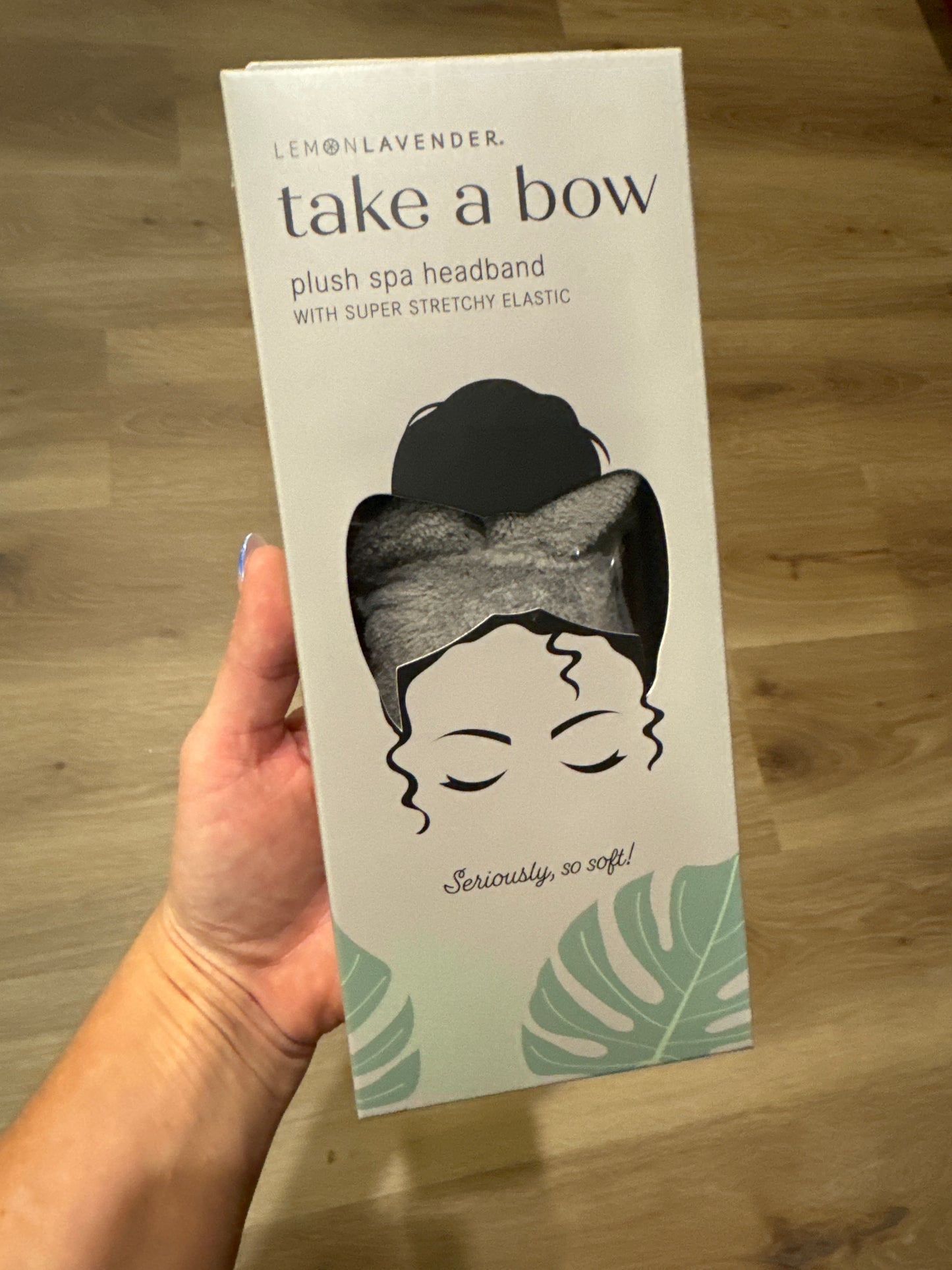 Plush Spa Headband | take a bow