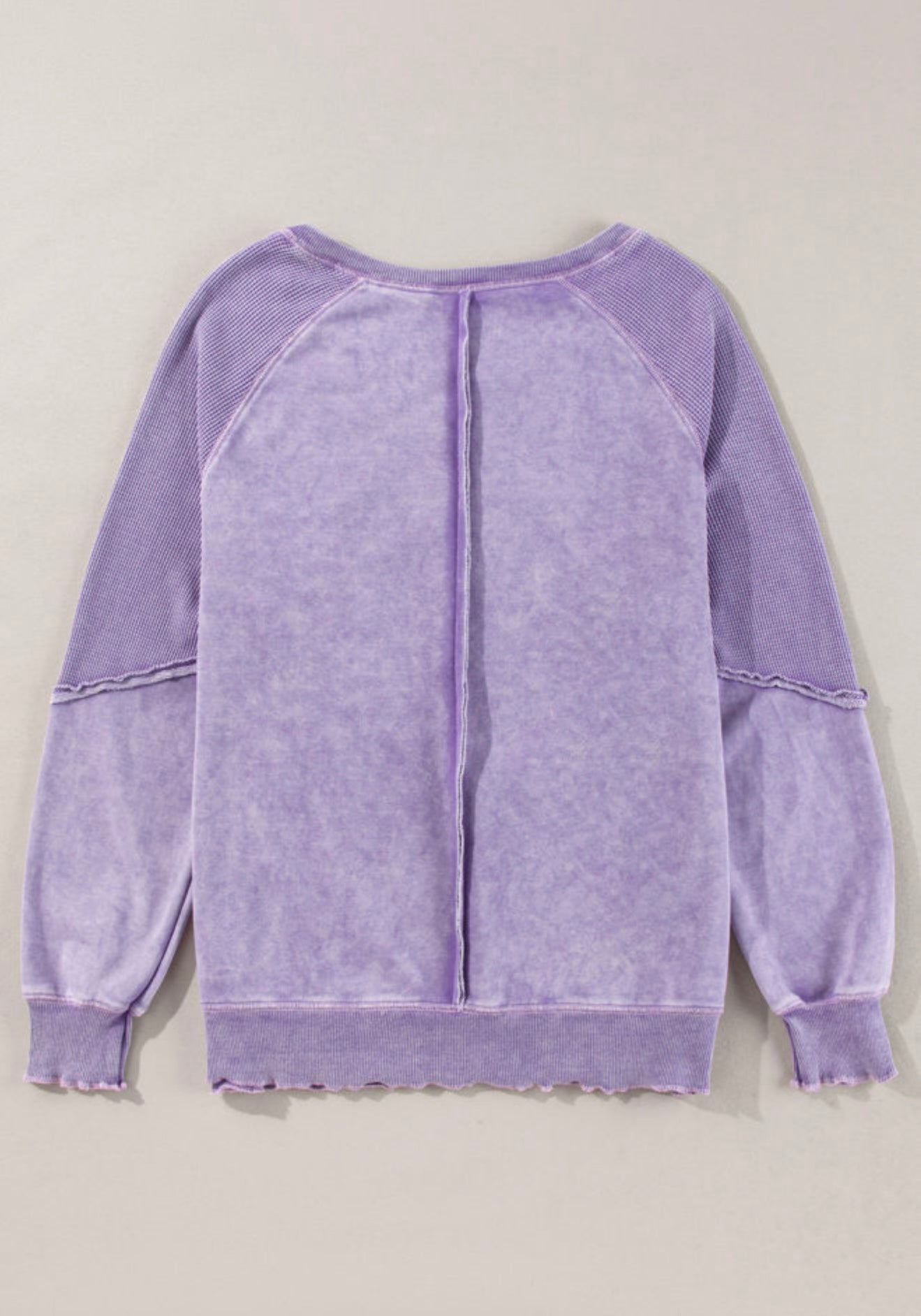 Acid Wash Purple Top