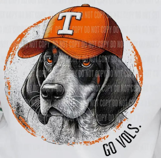 Smokey Dog with Power T Hat T Shirt