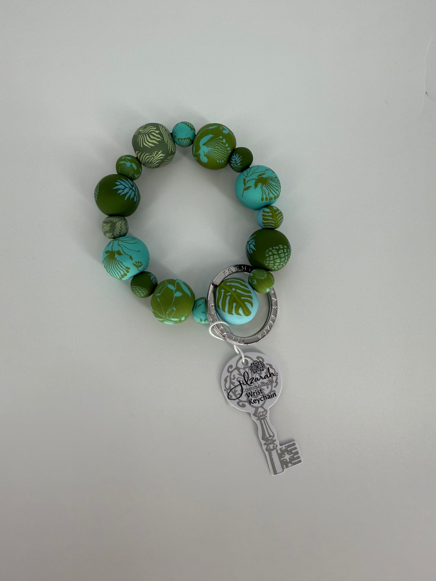 Jilzarah Handmade Clay Bead Wrist Key Ring