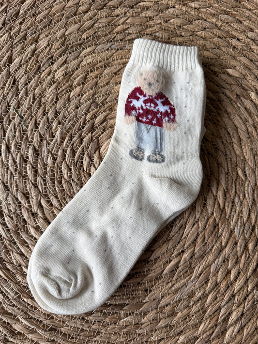 Teddy Bear Socks