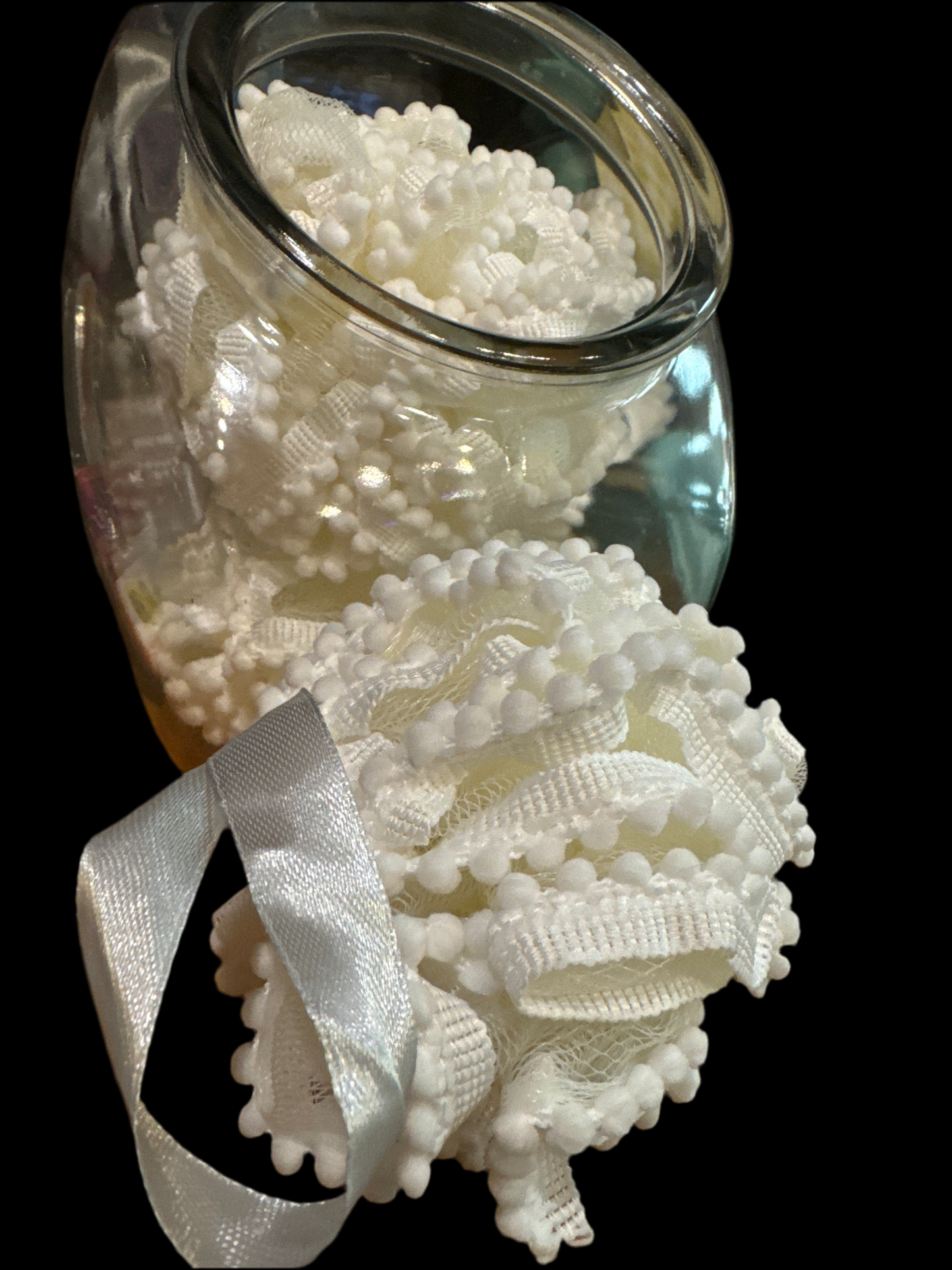 Chenille Edged Loofah