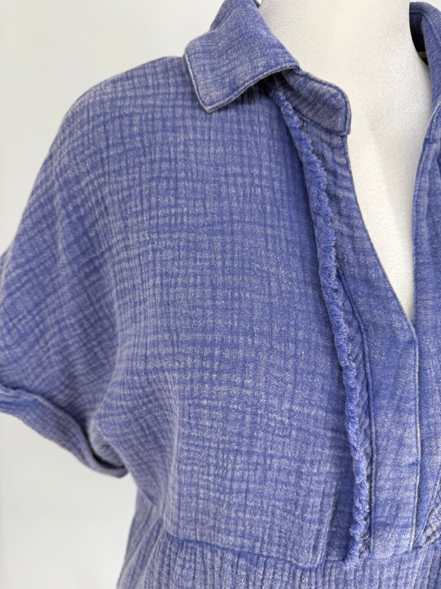 Umgee Mineral Wash Purple Dress