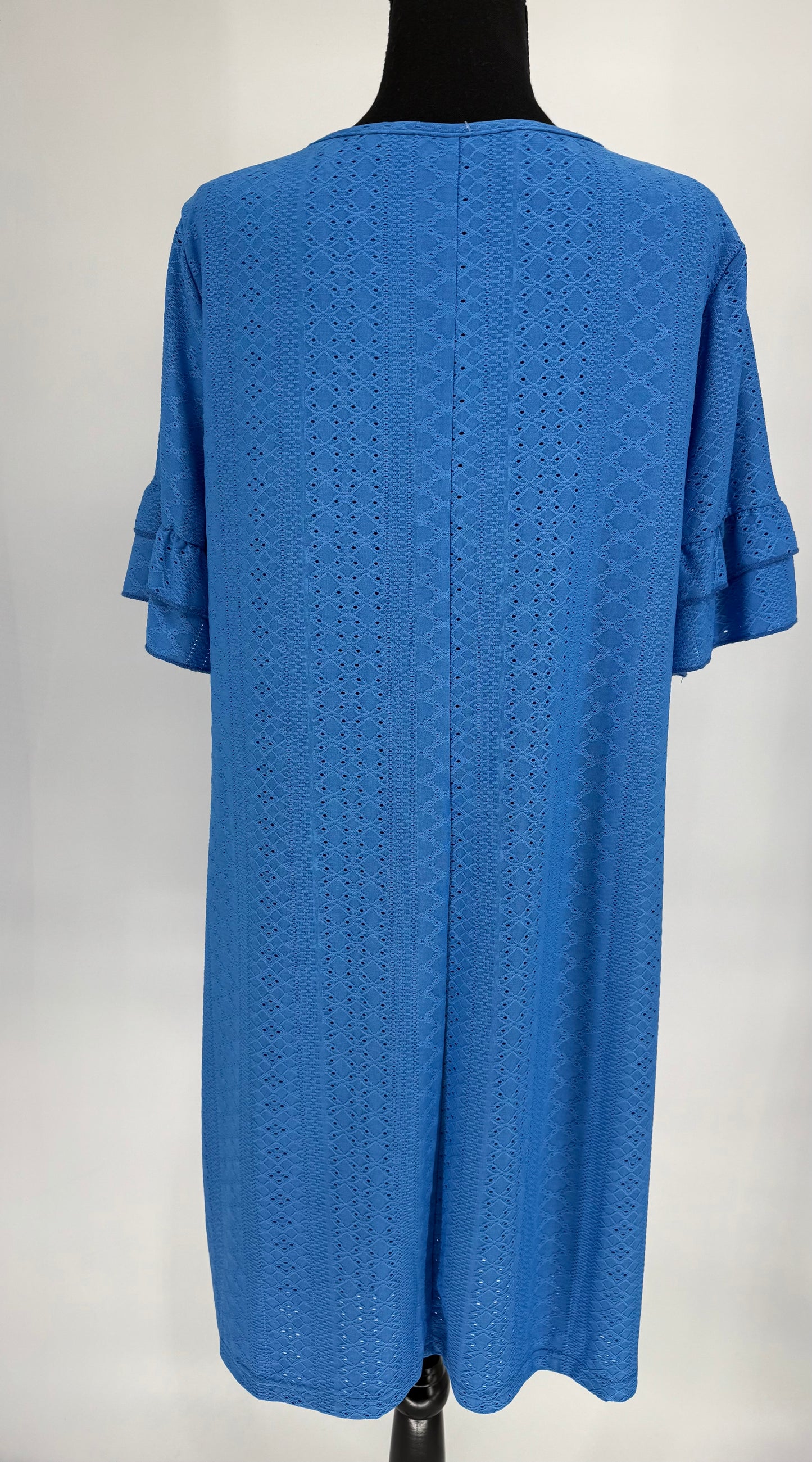 Royal Blue Fully Lined Loose Fit Dress