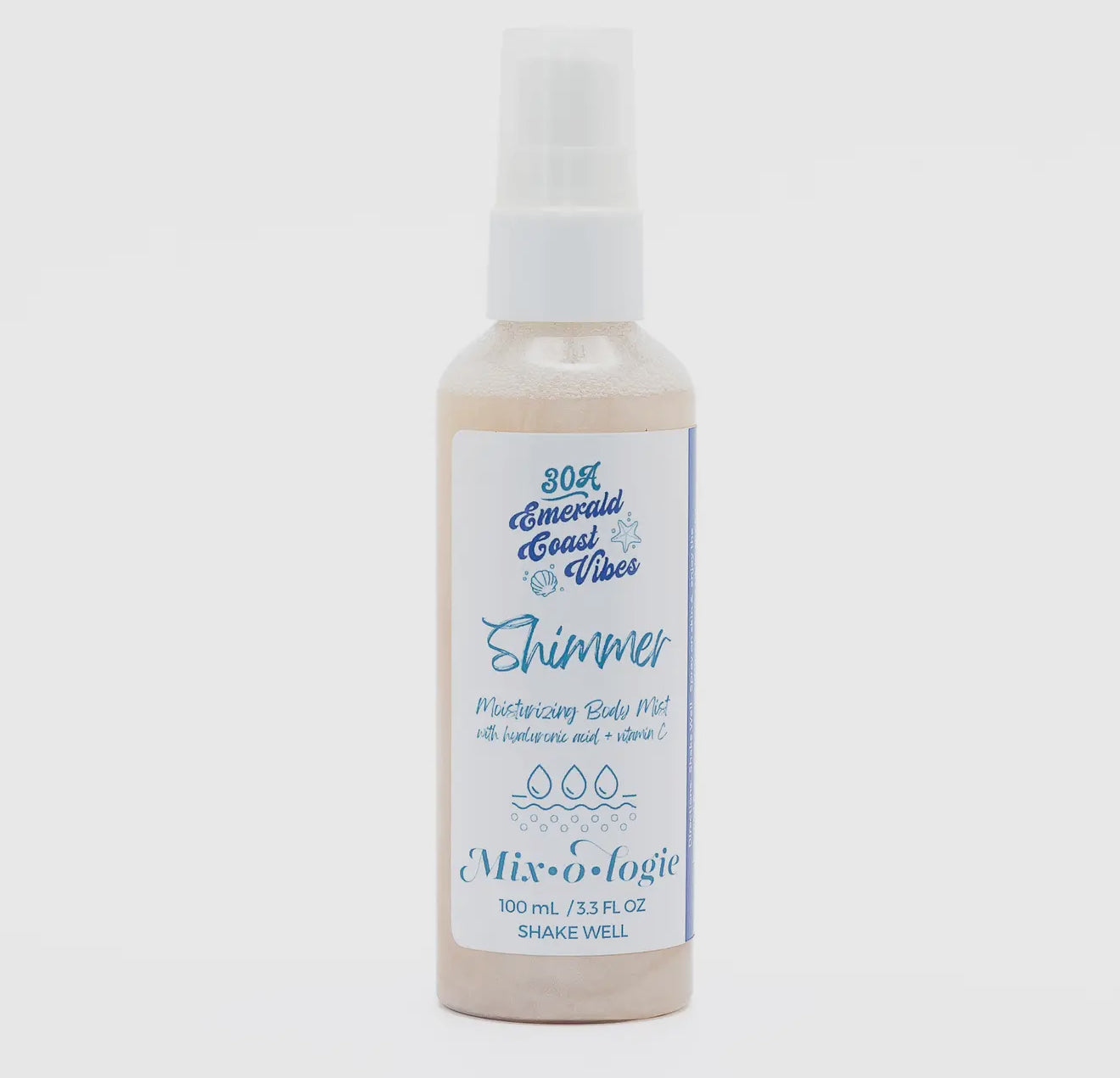 Mixologie 30A Emerald Coast Vibes Shimmer Body Spray