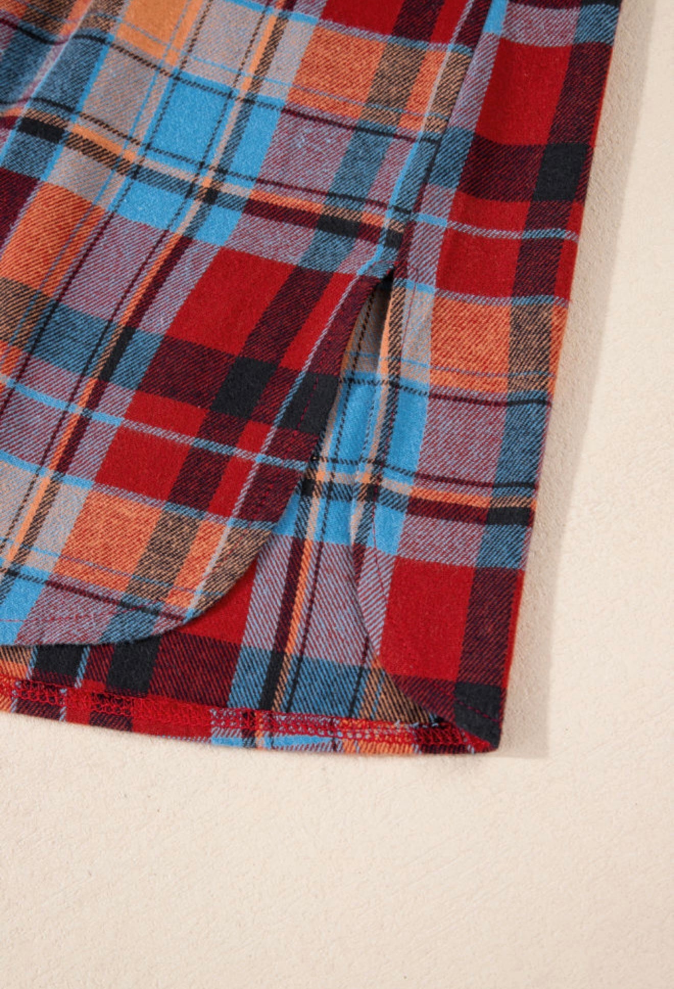 Multi color flannel