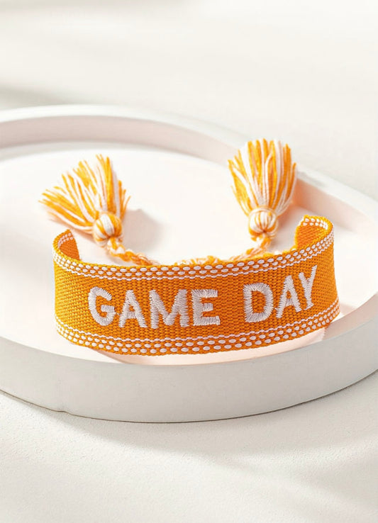 Game Day Tassel Bracelet