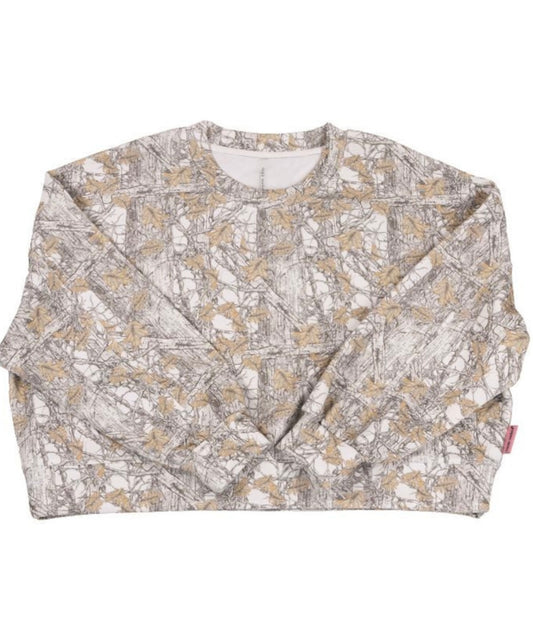 SS New Age Camo Crop