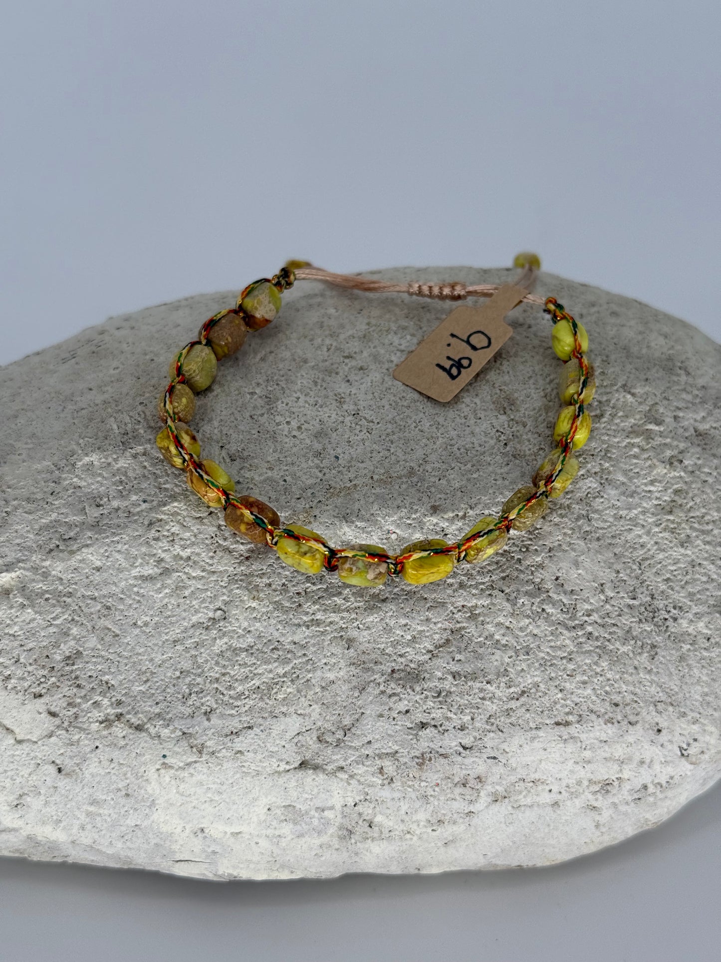 Natural Stone Adjustable Bracelet