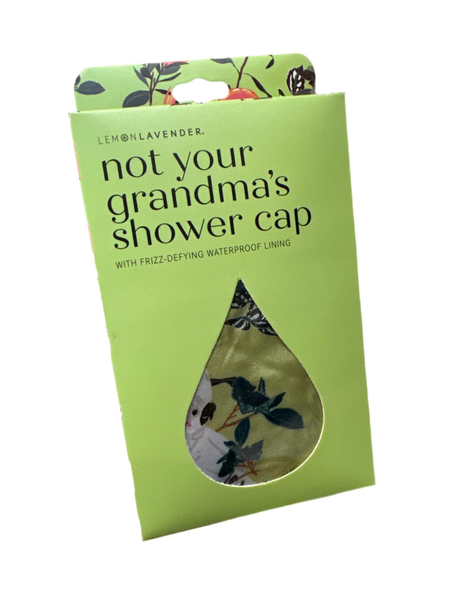 Not Your Grandma's Shower Cap | With Frizz-defying Waterproof Lining