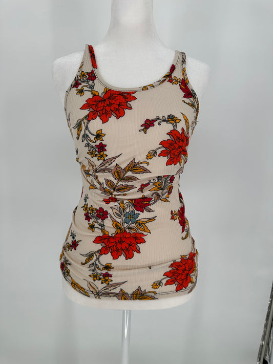 Floral Print Tank Top