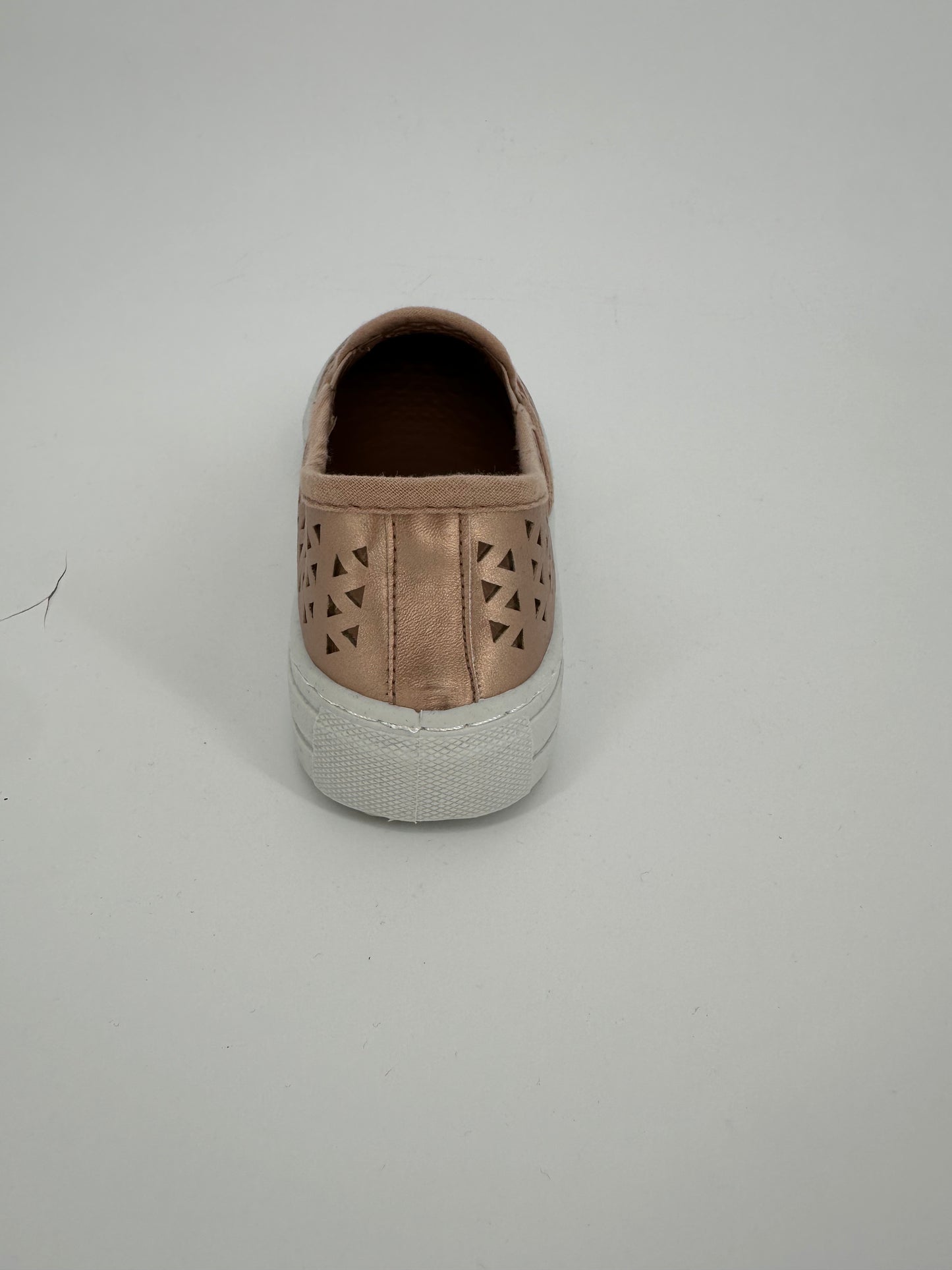 Rose Gold Slip-On Sneakers
