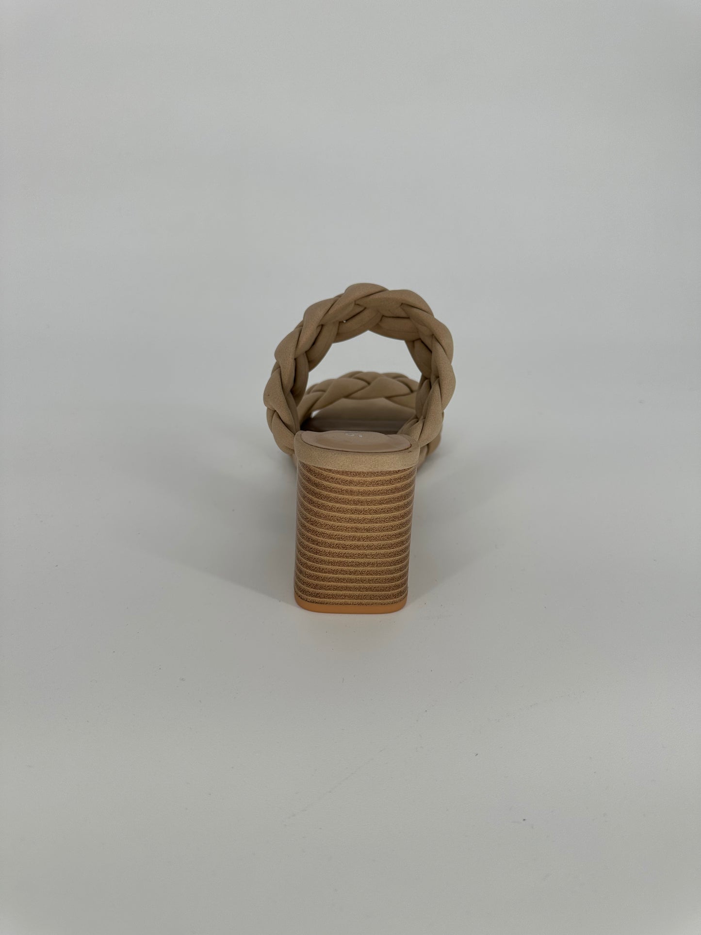 Nude Braided Sandal - Ivy's Gifts & Boutique