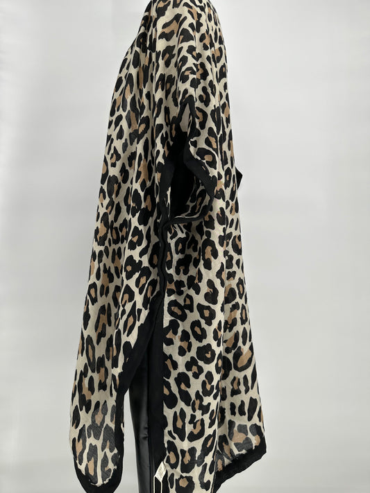 Animal Print Kimono - Ivy's Gifts & Boutique