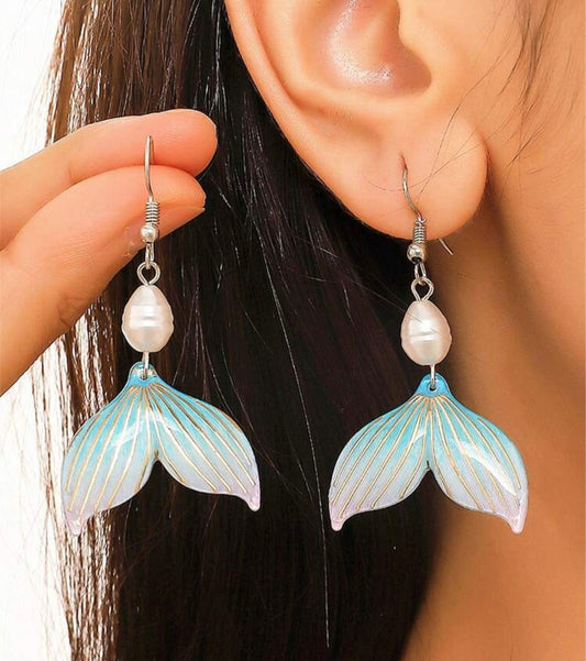 Mermaid Tail Earrings