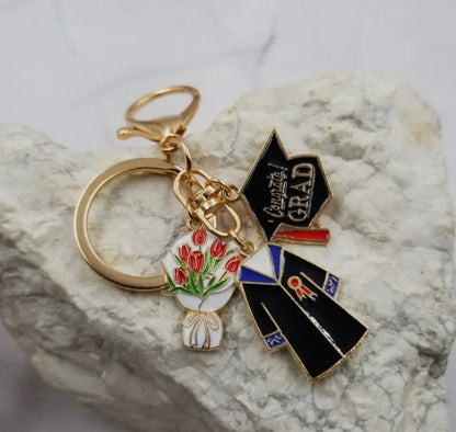 Congrats Grad Keyring