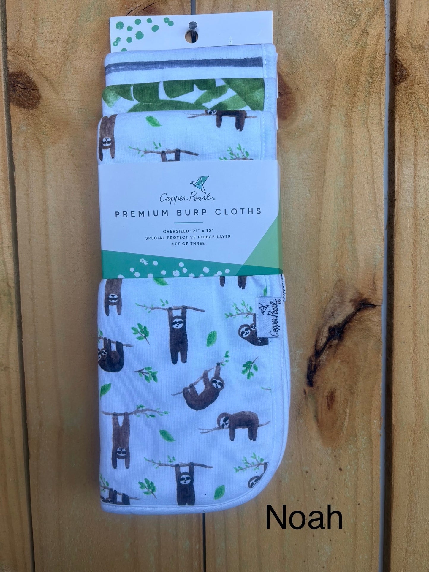Premium Burp Cloths | Copper Pearl