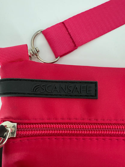 Hot Pink Scansafe Travel Crossbody Purse