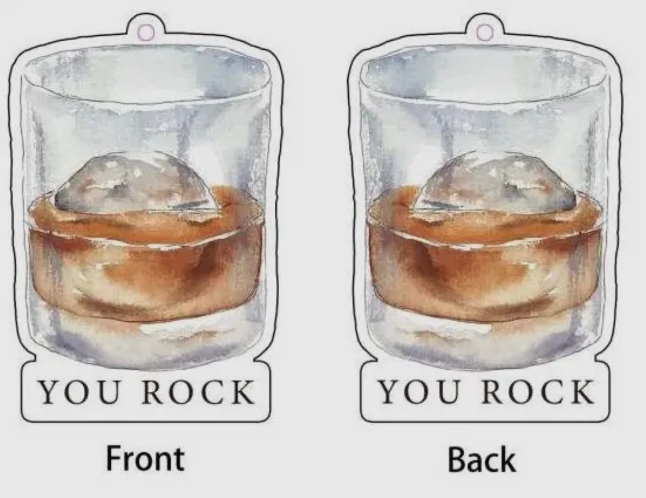 You Rock Bourbon Air Freshner
