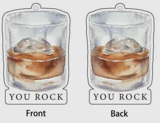 You Rock Bourbon Air Freshner