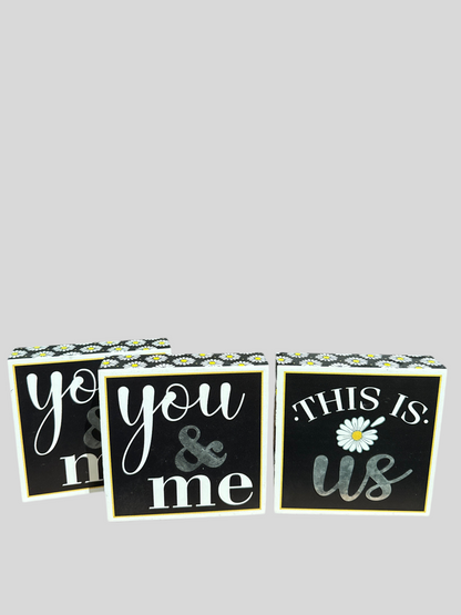 Wood block signs | Gift Craft